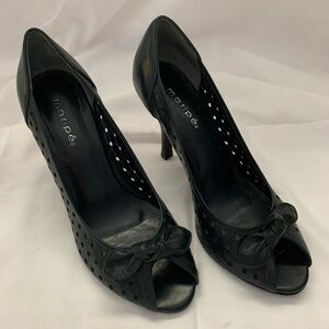 Maripe Dark Blue Stiletto Heels